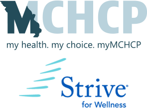 MCHCP and Strive for Wellnes logos