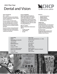 2022 Dental and Vision Brochure